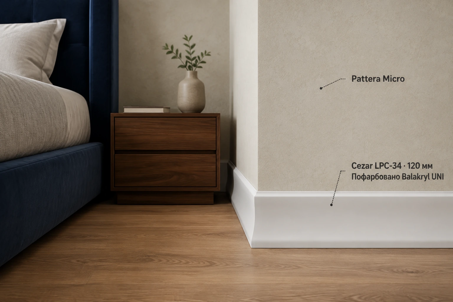 Плавна лінія спальні · LPC-34 + Pattera Micro